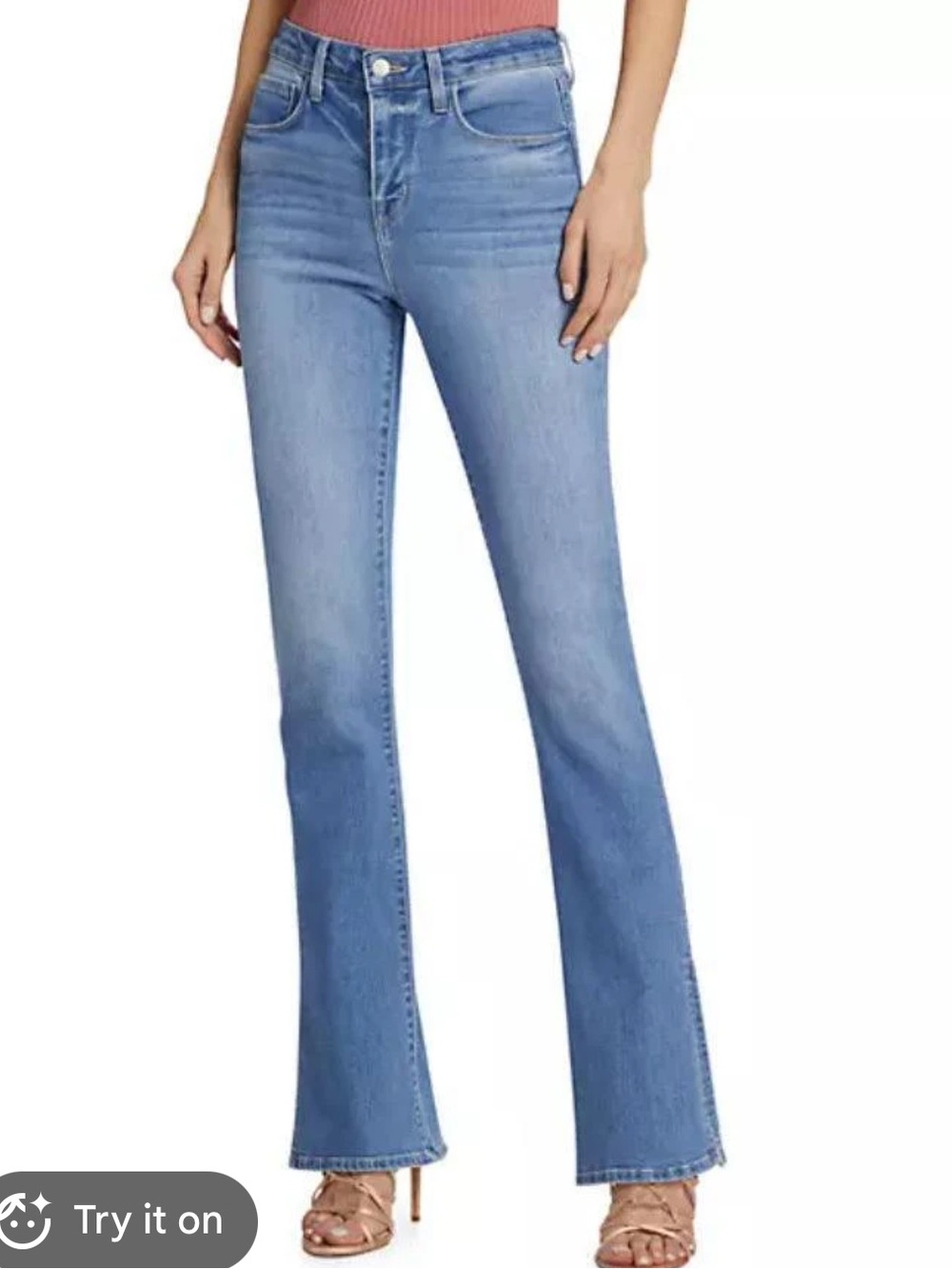 L’AGENCE Abilene High Rise Flare Jeans